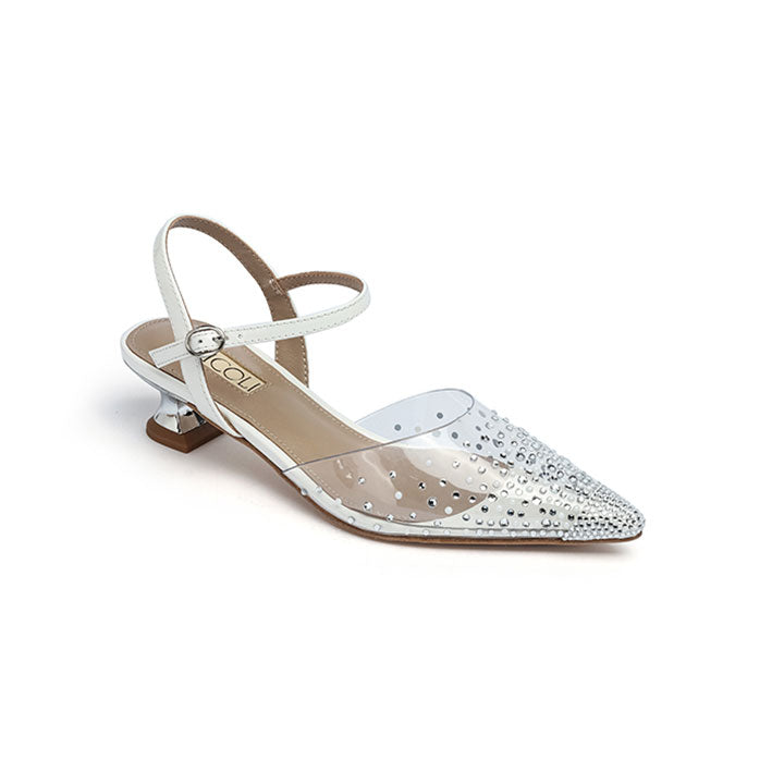  Clara Luxury Embellished Mini Sandal