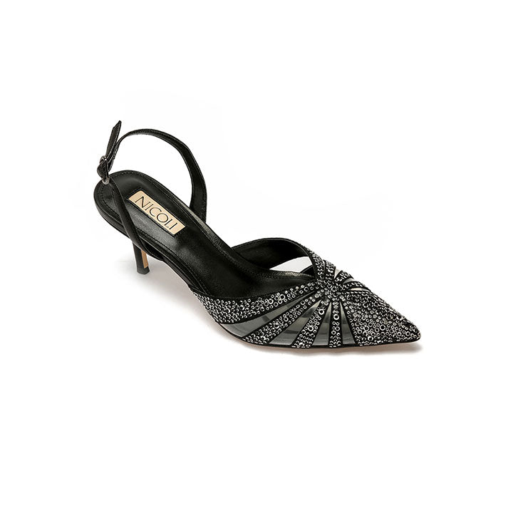 Evita  Luxury Embellished High Heel Sandal