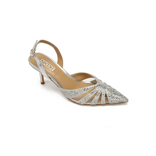 Evita  Luxury Embellished High Heel Sandal