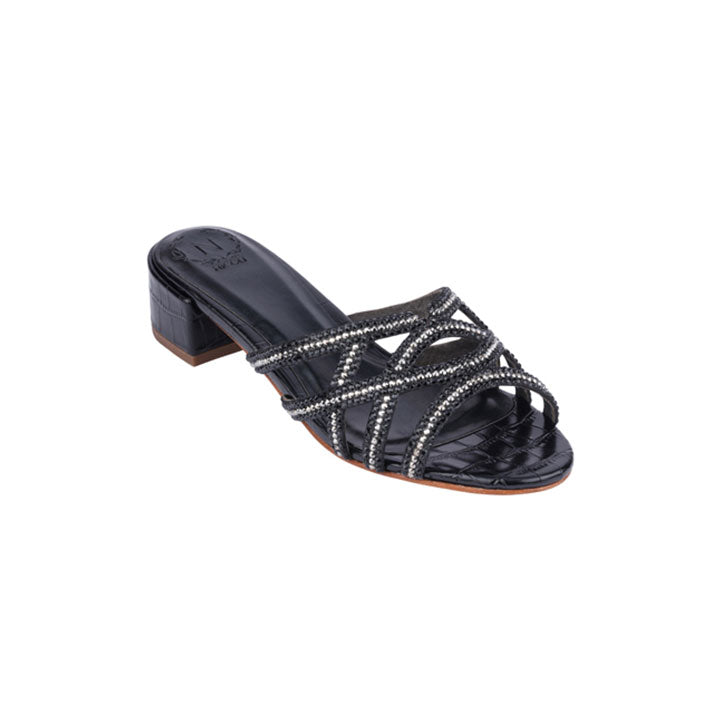 Morcan Luxury Embellished Vintage Heel