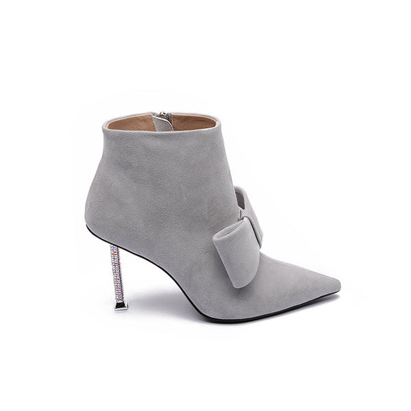 Jarvis-Grey Luxury Embellished Boots 