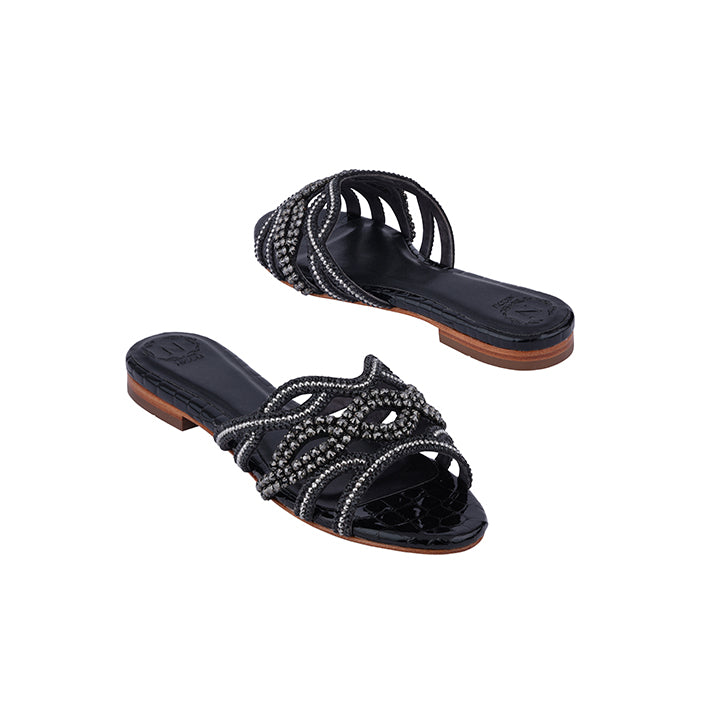 Floris Luxury Embellished Flats 