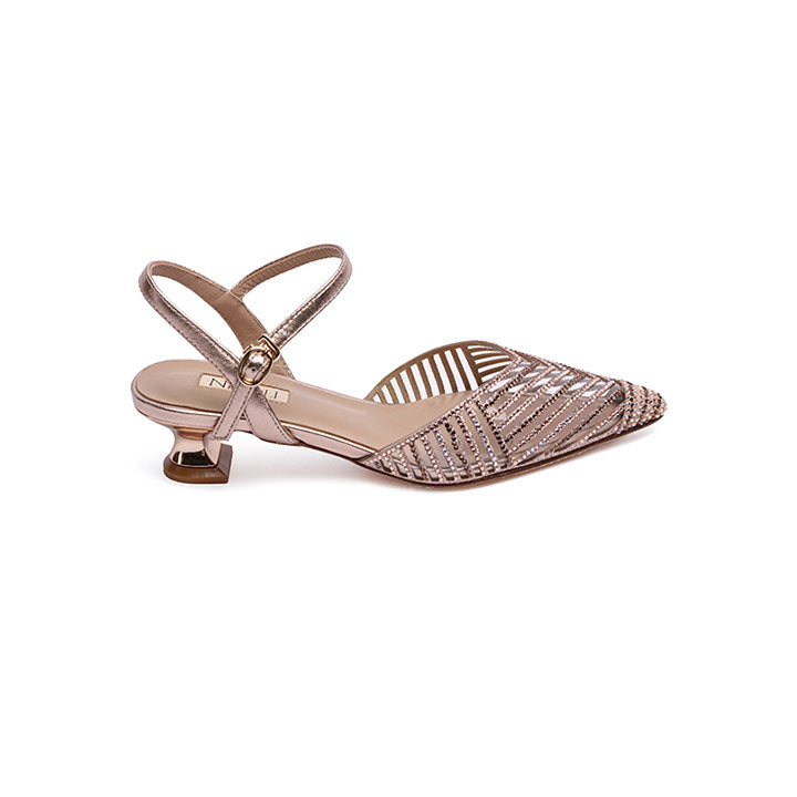 Jacqui Luxury Embellished Mini Sandal
