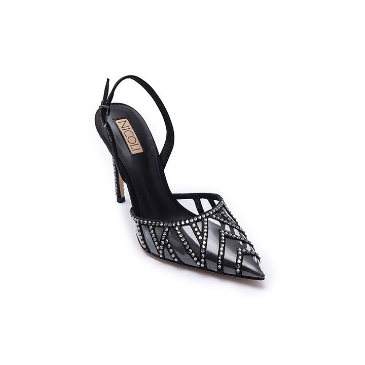 Lunan Luxury Embellished Pump 