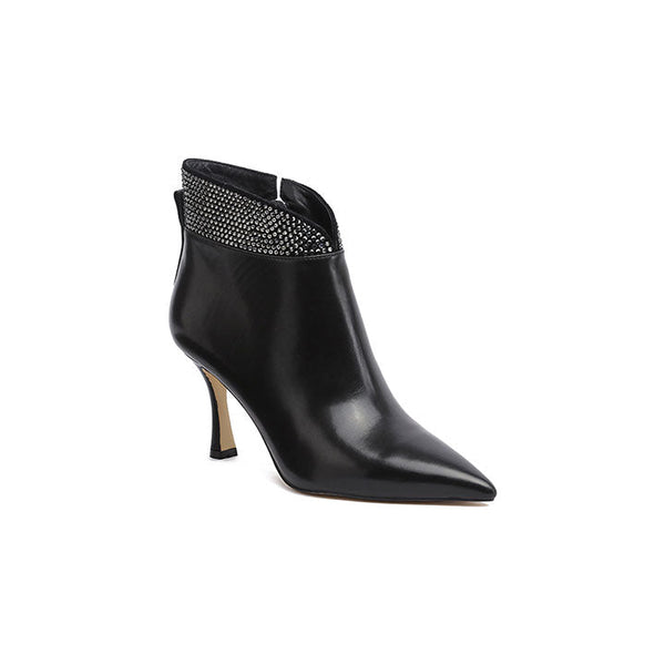 Laiken - Black  Luxury Embellished Boots