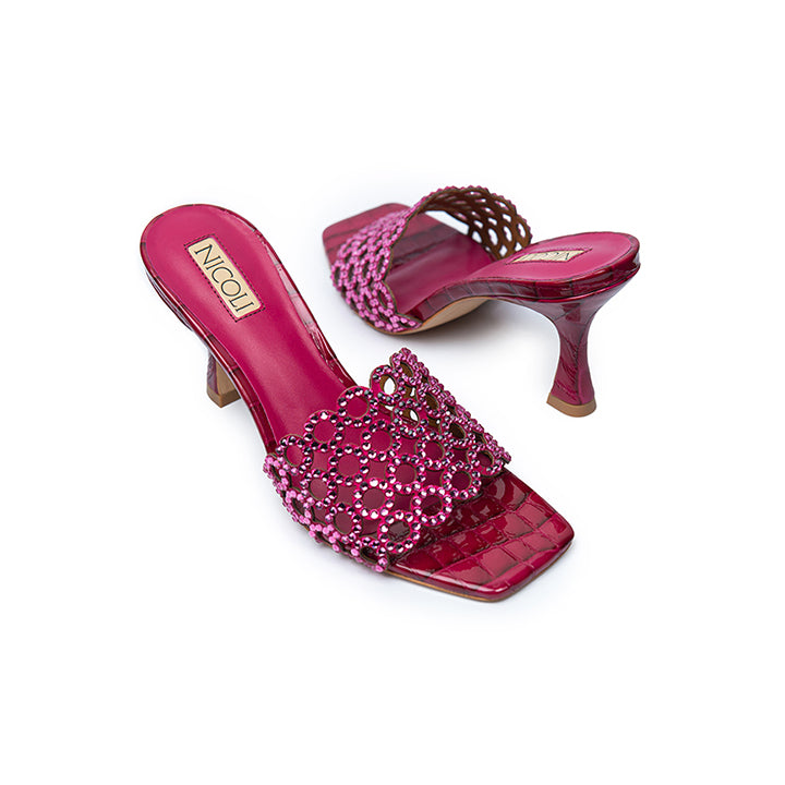 Revello Luxury Embellished High Heels 