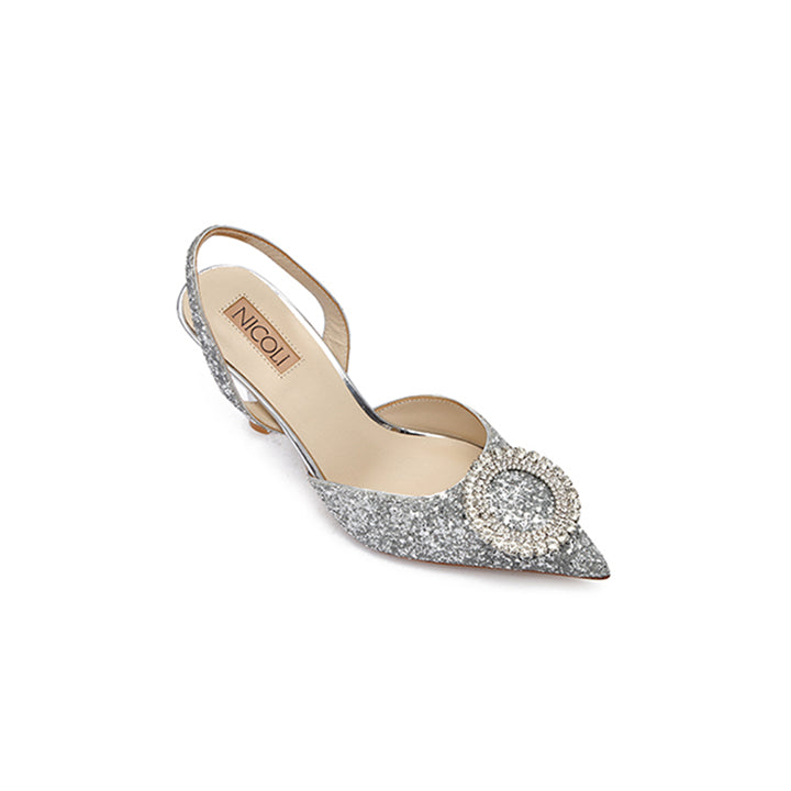 Selma Luxury Embellished Kitten Heel 